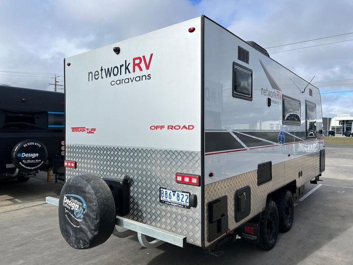 2021 Network RV Caravans Terrain Tuff Off Road 19'6'' Front Door