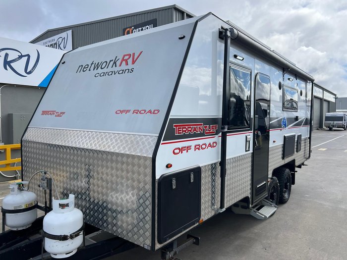 2021 Network RV Caravans Terrain Tuff Off Road 19'6'' Front Door