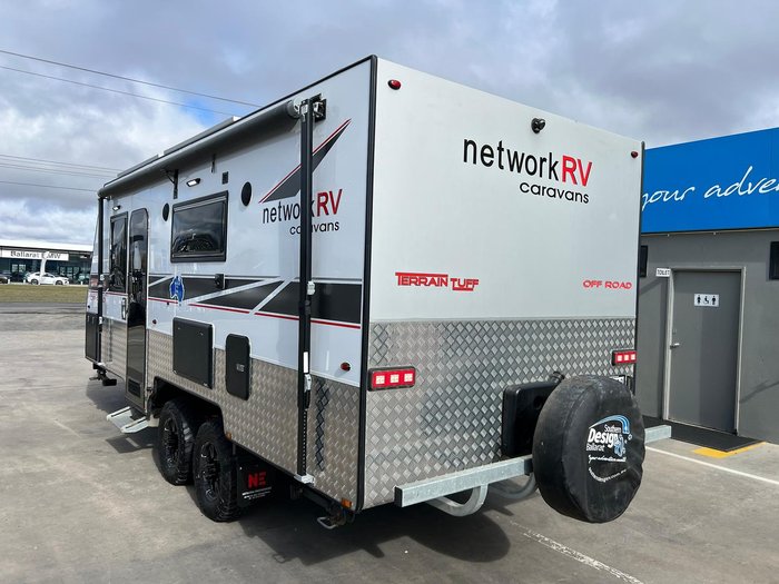 2021 Network RV Caravans Terrain Tuff Off Road 19'6'' Front Door