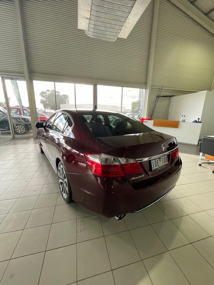 2015 Honda Accord V6L 9th Gen MY15 Carnelian Red