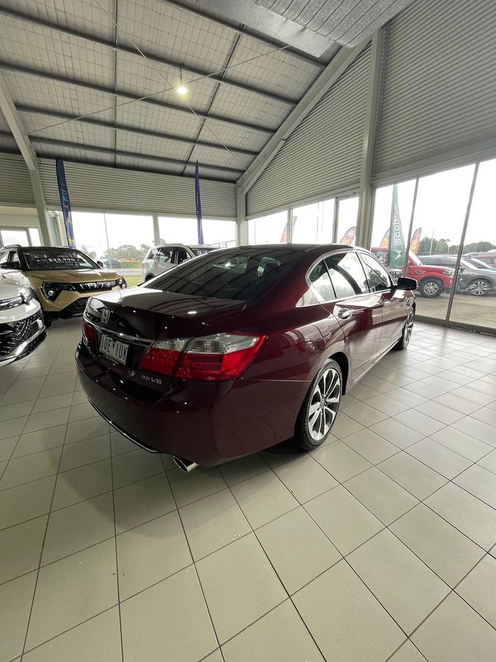 2015 Honda Accord V6L 9th Gen MY15 Carnelian Red