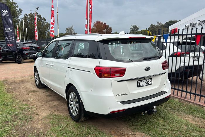 2018 Kia Carnival S YP MY19 White