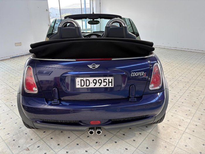 2006 MINI Cabrio Cooper S R52 MY05 Black-Eye Purple