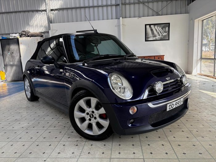 2006 MINI Cabrio Cooper S R52 MY05 Black-Eye Purple