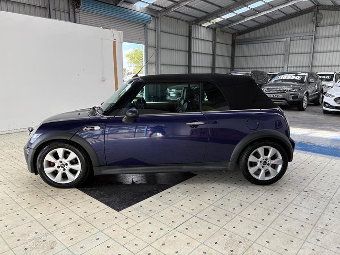 2006 MINI Cabrio Cooper S R52 MY05 Black-Eye Purple