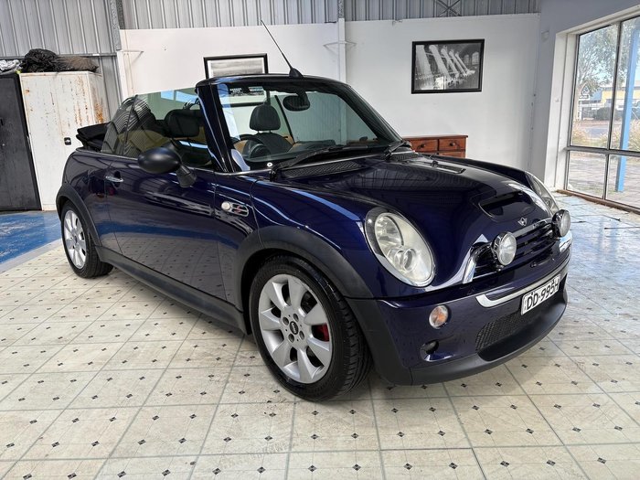 2006 MINI Cabrio Cooper S R52 MY05 Black-Eye Purple