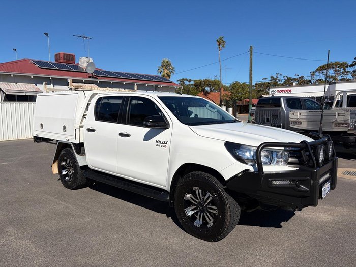 2018 Toyota Hilux SR GUN126R 4X4 Dual Range Glacier White