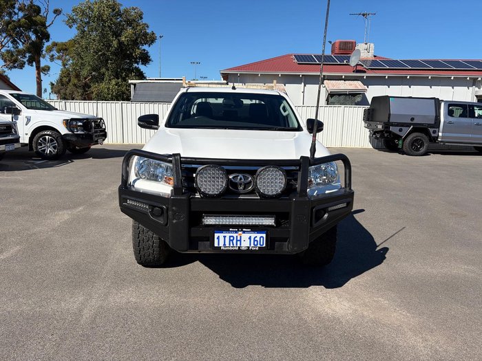 2018 Toyota Hilux SR GUN126R 4X4 Dual Range Glacier White