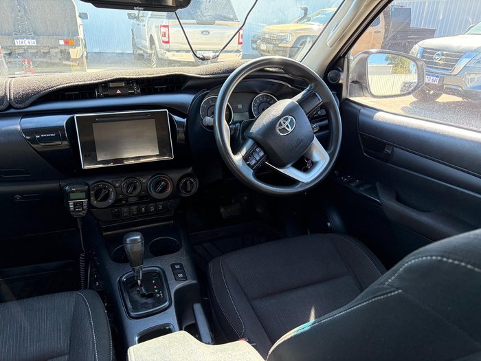 2018 Toyota Hilux SR GUN126R 4X4 Dual Range Glacier White