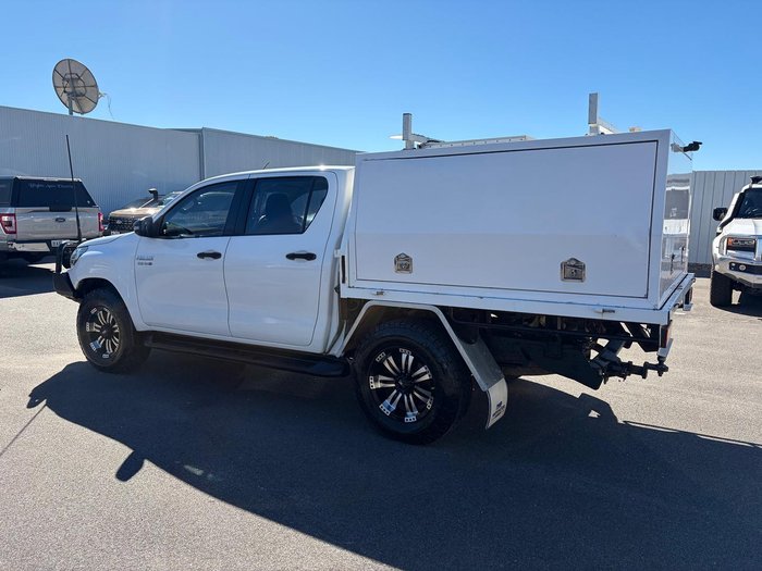 2018 Toyota Hilux SR GUN126R 4X4 Dual Range Glacier White