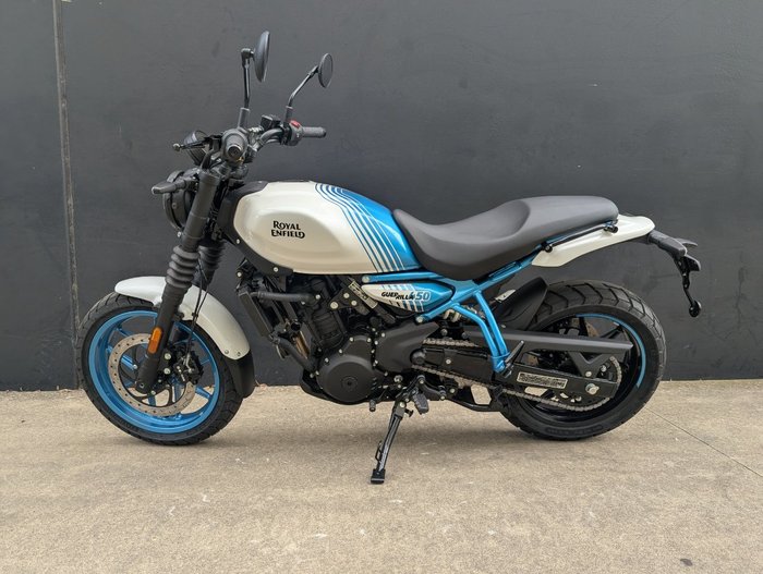 2025 Royal Enfield (see Also Enfiel GUERILLA 450 BLUE
