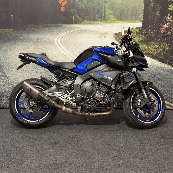 2018 Yamaha MT-10A Blue