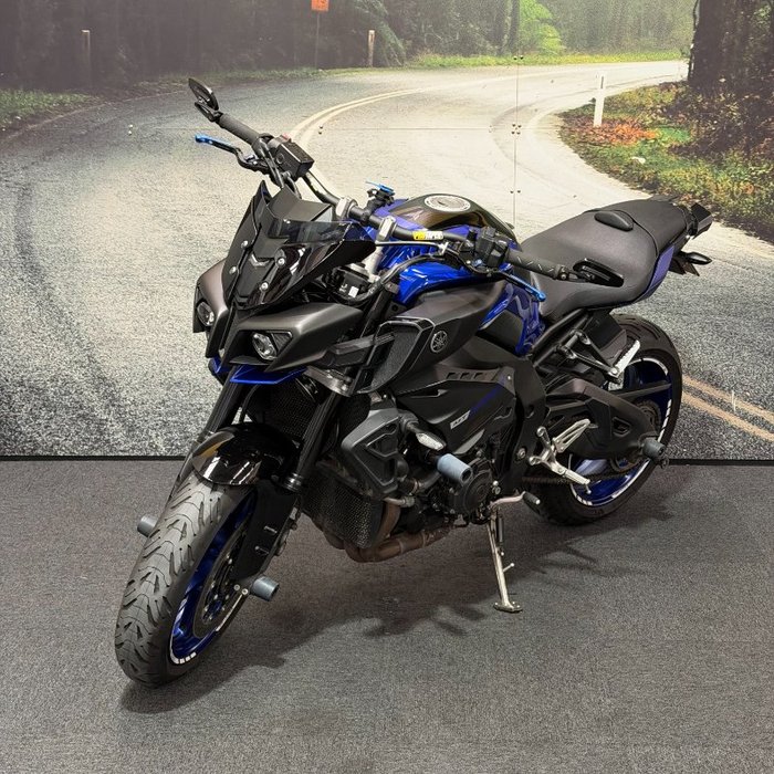 2018 Yamaha MT-10A Blue