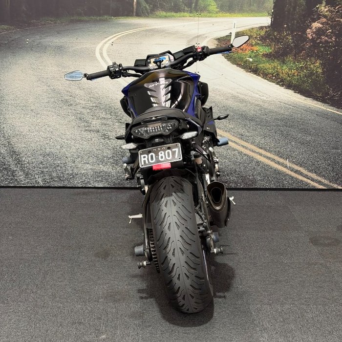 2018 Yamaha MT-10A Blue