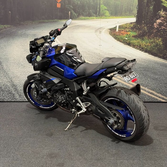 2018 Yamaha MT-10A Blue