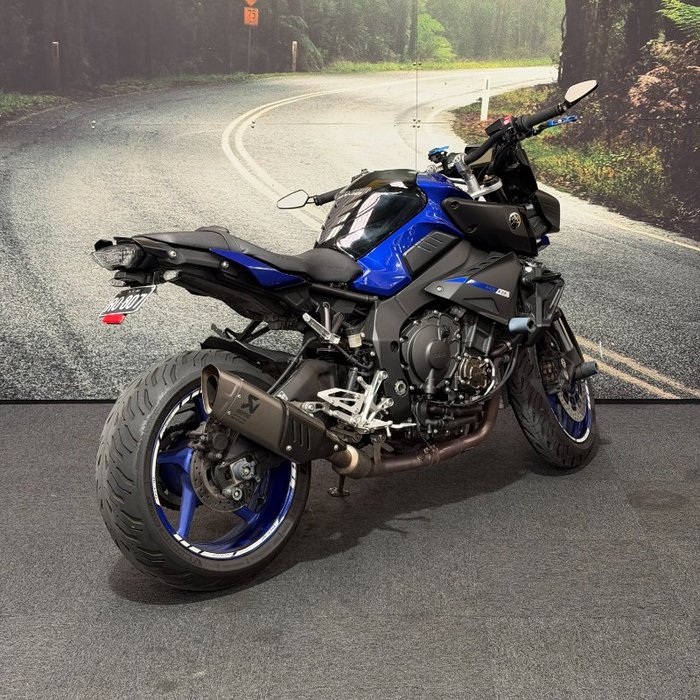 2018 Yamaha MT-10A Blue