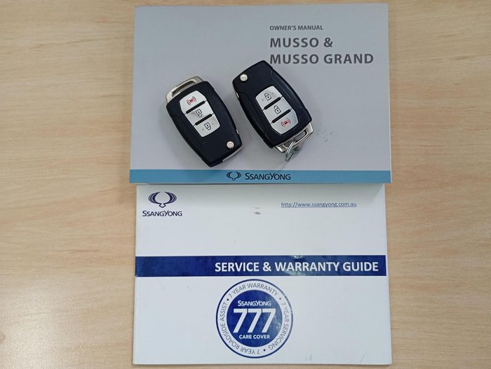 2019 SsangYong Musso Ultimate