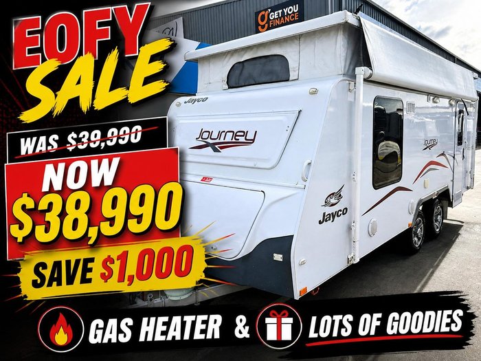 2014 Jayco Journey Outback 17.55-8 Pop Top