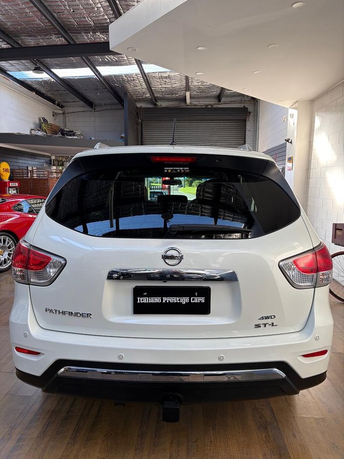 2015 Nissan Pathfinder ST-L R52 MY15 4X4 On Demand Ivory Pearl