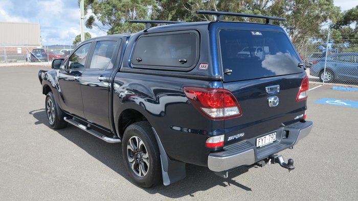 2018 Mazda BT-50 XTR UR 4X4 Dual Range Deep Crystal Blue