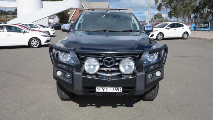 2018 Mazda BT-50 XTR UR 4X4 Dual Range Deep Crystal Blue
