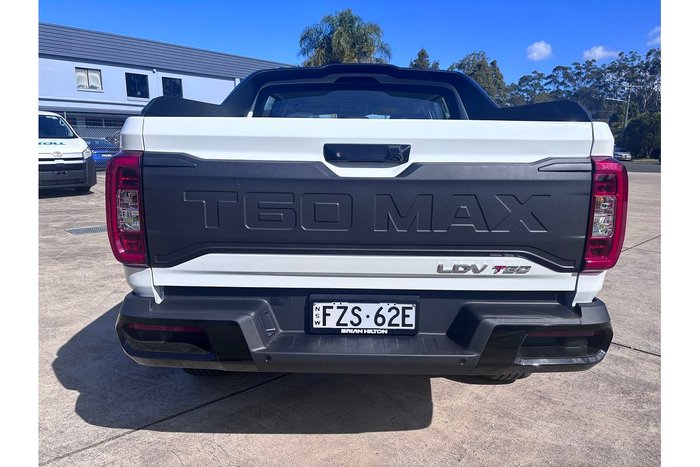2026 LDV T60 Max PLUS SK8C MY25 4X4 Dual Range BLANC WHITE (D)