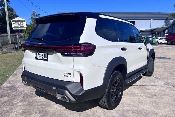 2026 LDV D90 Executive SV9A MY25 4X4 Dual Range NATURAL WHITE (2D)