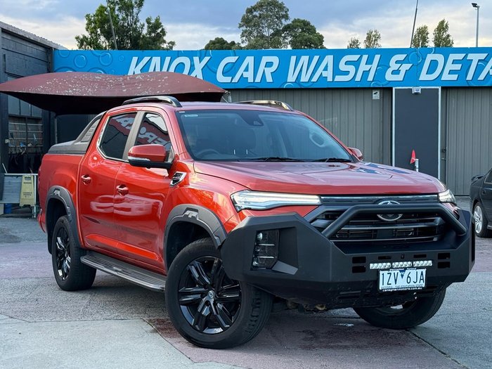 2024 LDV T60 Max LUXE SK8C MY23 4X4 Dual Range Maple Leaf Orange