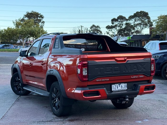 2024 LDV T60 Max LUXE SK8C MY23 4X4 Dual Range Maple Leaf Orange