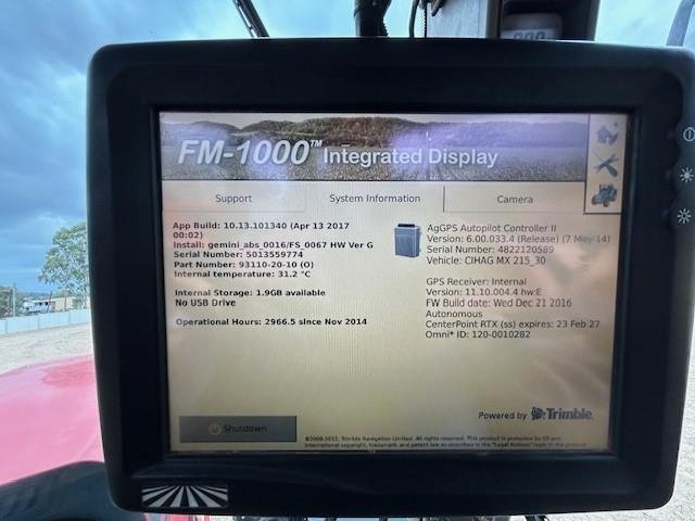 2007 Case Magnum 305 Powershift Red