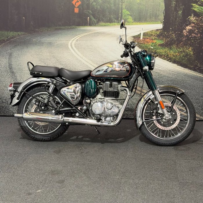 2025 Royal Enfield CLASSIC 350 CHROME Green