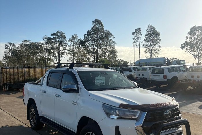 2021 Toyota Hilux SR5 GUN126R Glacier White