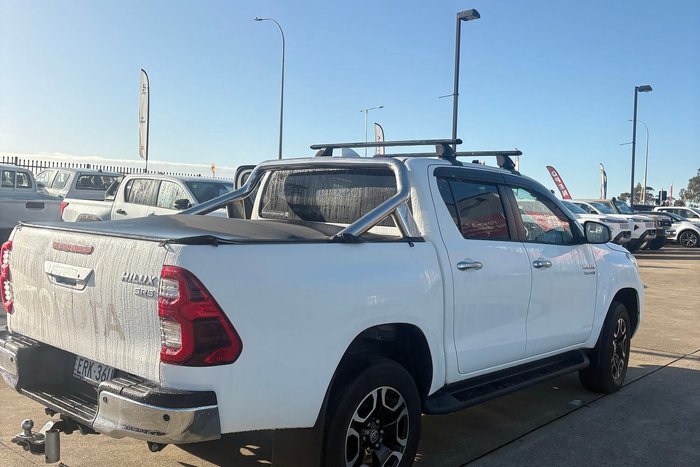 2021 Toyota Hilux SR5 GUN126R Glacier White
