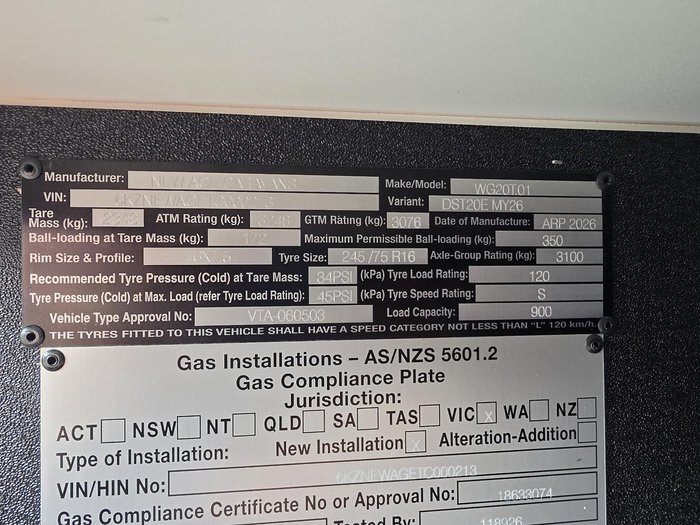 2026 Traveller Track 20' Ensuite