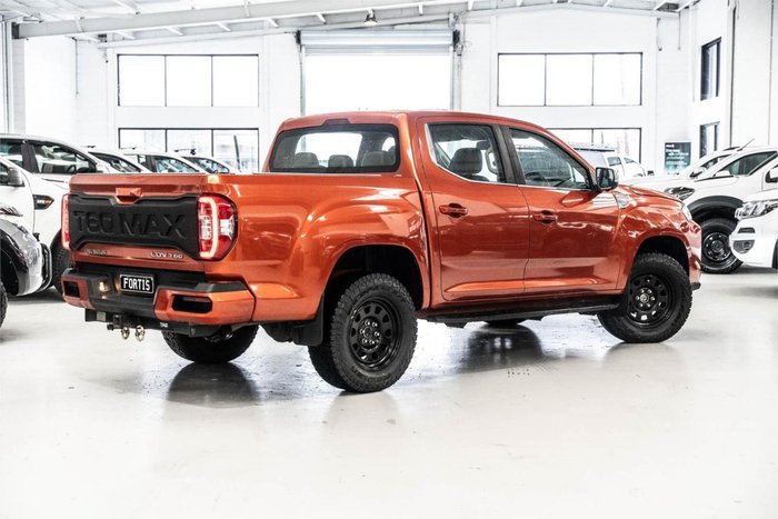 2022 LDV T60 Max LUXE SK8C MY23 4X4 Dual Range Maple Leaf Orange