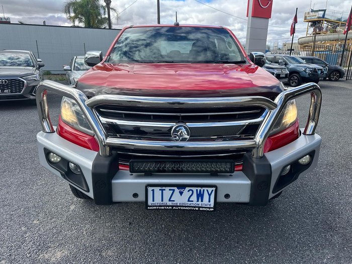 2016 Holden Colorado LTZ RG MY17 4X4 Dual Range Absolute Red