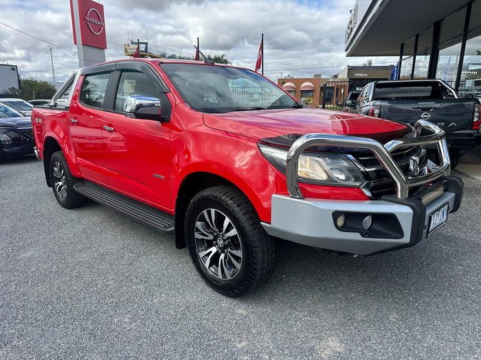 2016 Holden Colorado LTZ RG MY17 4X4 Dual Range Absolute Red