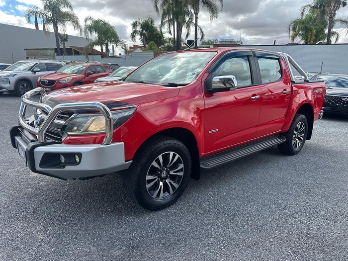 2016 Holden Colorado LTZ RG MY17 4X4 Dual Range Absolute Red