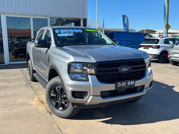 2024 Ford Ranger Black Edition MY24.50 4X4 Dual Range ALUMINIUM