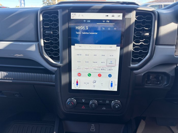 2024 Ford Ranger Black Edition MY24.50 4X4 Dual Range ALUMINIUM