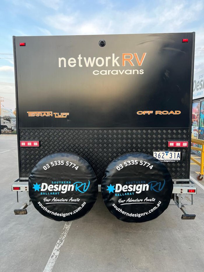 2022 Network RV Caravans Terrain Tuff Off Road 19'6'' Rear Door