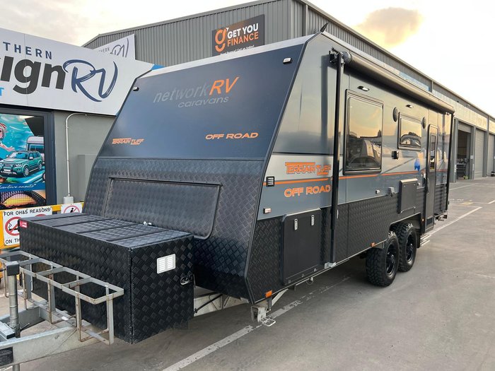 2022 Network RV Caravans Terrain Tuff Off Road 19'6'' Rear Door
