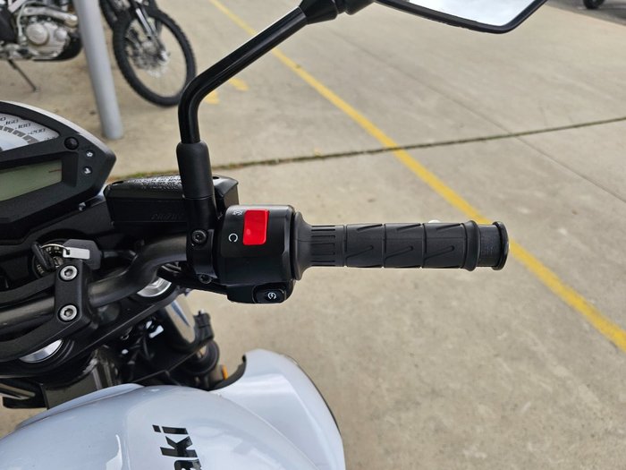 2009 Kawasaki ER-6n White