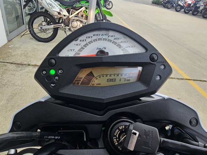 2009 Kawasaki ER-6n White
