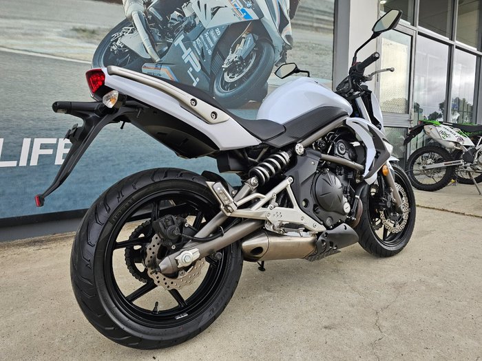 2009 Kawasaki ER-6n White