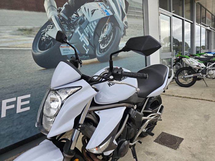 2009 Kawasaki ER-6n White