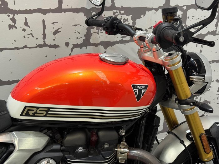 2025 Triumph Speed Twin 1200 RS Speed Twin Orange