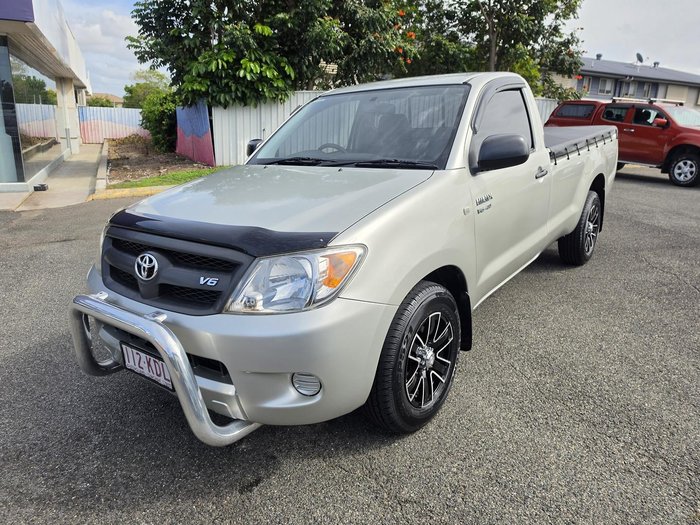 2007 Toyota Hilux SR GGN15R MY07 4x2 Sterling Silver