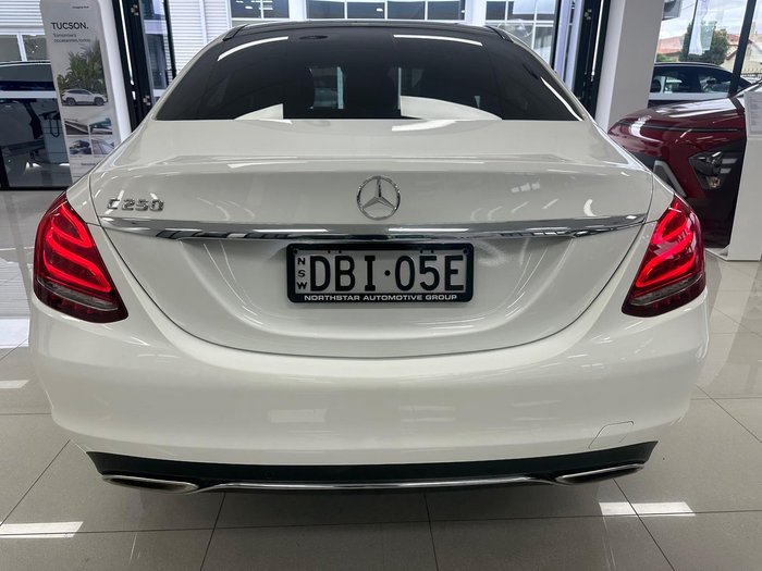 2016 Mercedes-Benz C-Class C250 W205 Polar White