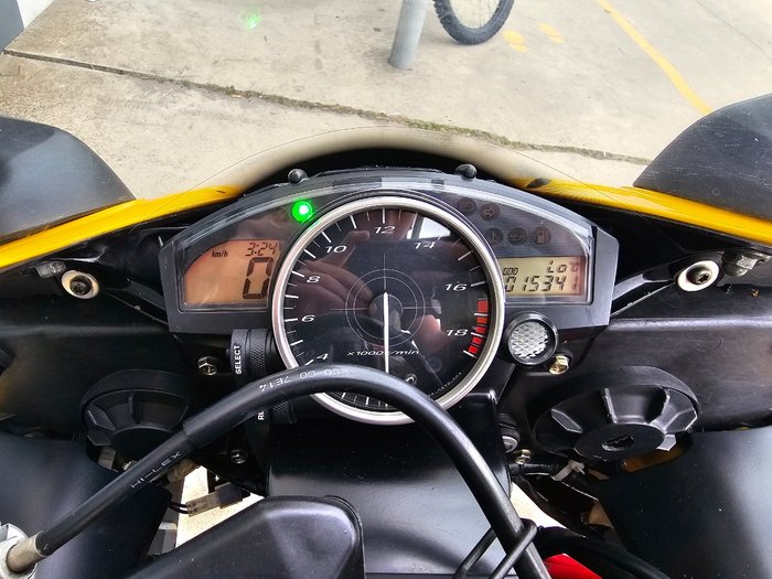 2007 Yamaha YZF-R6 Yellow